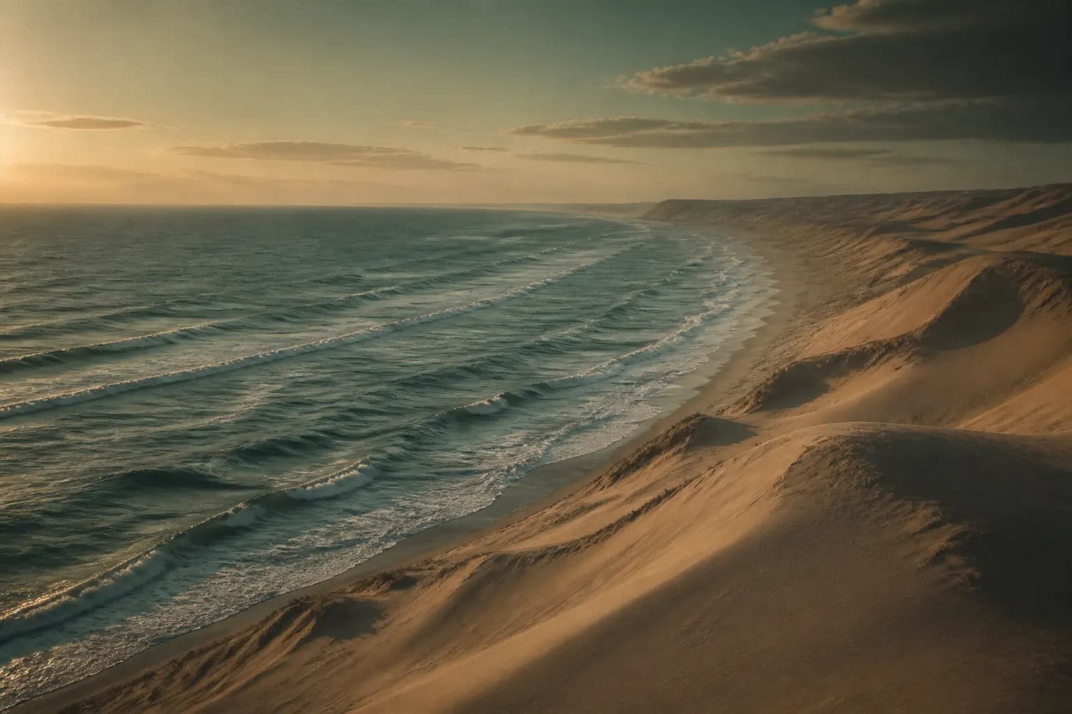 Ocean and dunes behind the live ranking preview